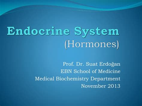 Ppt Endocrine System Hormones Powerpoint Presentation Free Download Id3363710