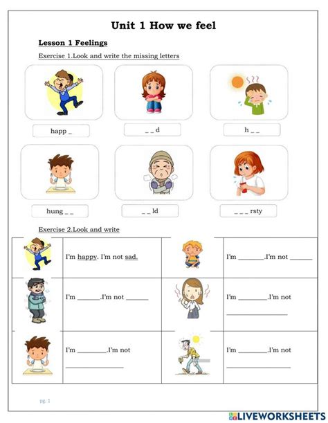 Everybody Up 2 Unit 1 Worksheet