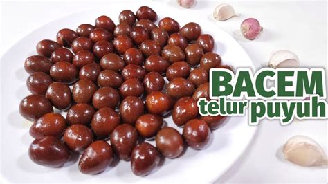 Resep Bacem Telur Puyuh Warnanya Cantik Rasanya Manis Legit Gurih