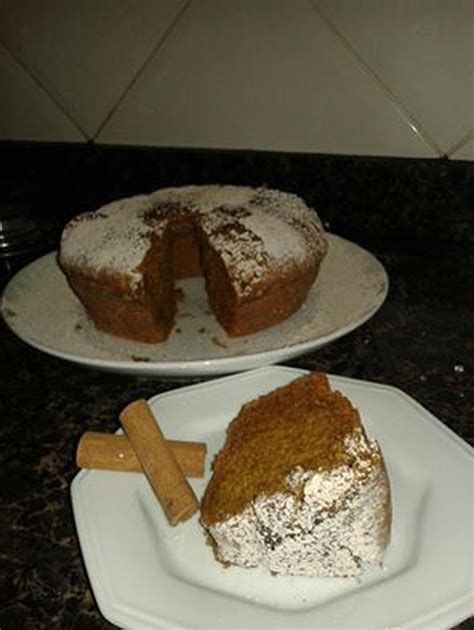 Bolo de Abóbora Aromatizado Bolos Receitas