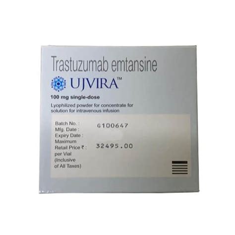 Trastuzumab Emtansine Ujvira 100 Mg Inj Non Prescription Treatment