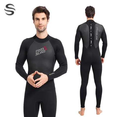 Slinx Wetsuit Fullbody Men Thermal Flex Neoprene 2 3mm ชุดเว็ทสูทดำน้ำ