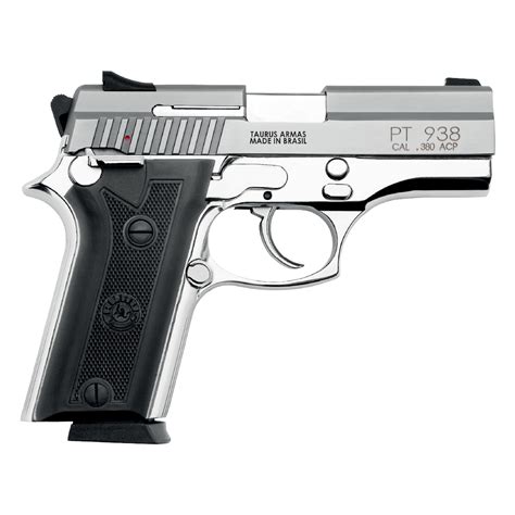 Pistola Taurus 938 CAL 380ACP Inox Armas Rio Preto