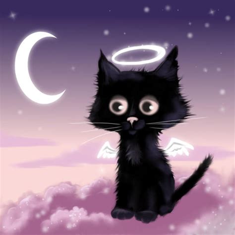 Angelcat By Witchy Poo On Deviantart