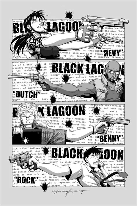 Revy Black Lagoon Black Lagoon Anime Balalaika Black Lagoon Manga