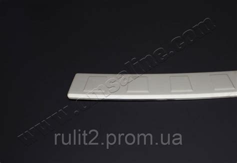 Накладки на Задний Бампер VW Polo HB 2009- Защитные Декоративные ...