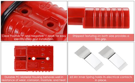 AuInLand 175A Battery Cable Quick Connect Disconnect Electrical