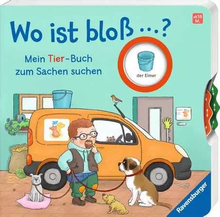 Wo ist bloß Mein Tier Buch zum Sachen suchen Autor Ravensburger