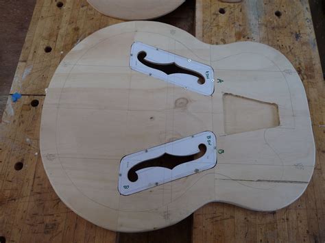 Bobs Archtop Guitar Build A Whole New Way To Cut F Holes