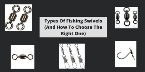 Types Of Fishing Swivels (And How To Choose The Right One)