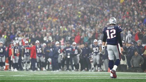 Tom Bradys Last Pass Puts His Patriots Future In Doubt The New York