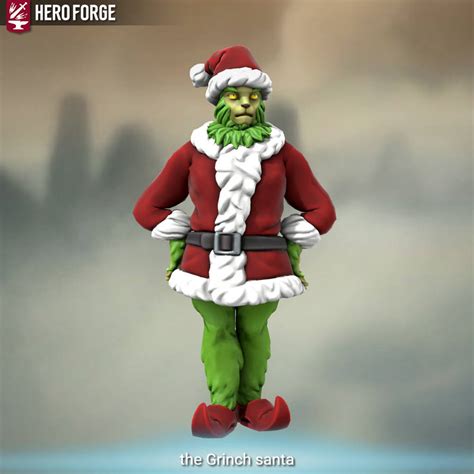 the Grinch santa by thetitan2000 on DeviantArt