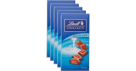 Lindt Tafelschokolade Chocoletti Milch Rabatt Denner Ab