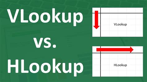 HLookup Vs VLookup Which Is A More Useful Built In Function To Analyze