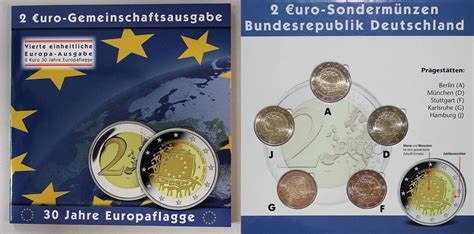 Deutschland Bundesrepublik Deutschland 2 Euro 2015 Gedenkmünzen Set A