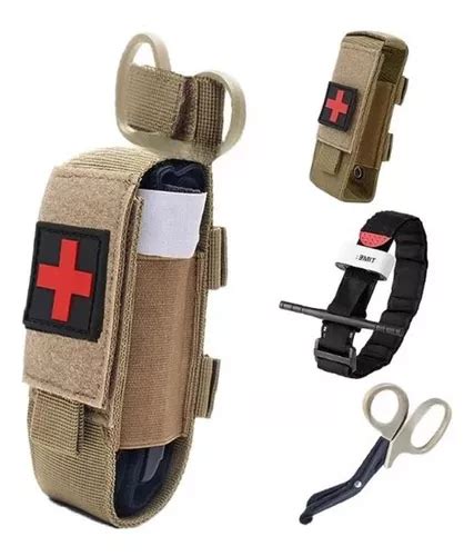 Kit Torniquete Táctico Cat Tijera De Trauma Pouch Molle Envío gratis