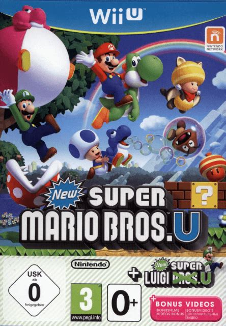 New Super Mario Bros U New Super Luigi U F R Wiiu Kaufen Retroplace