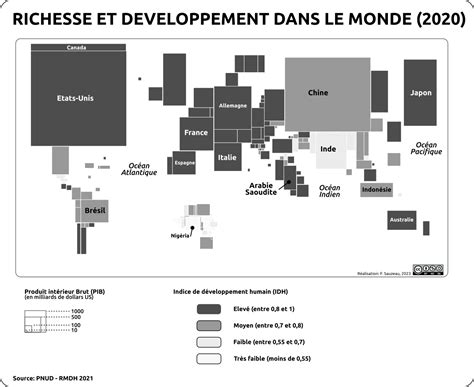 Richesse Et D Veloppement Dans Le Monde L Atelier Carto D Hg