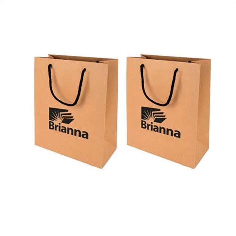 Gsm Hdpe Laminated Printed Kraft Paper Bag With Kg Load Capacity