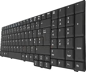 ARMORMICRO French AZERTY Keyboard For Acer Extensa 5235 5635 5635G