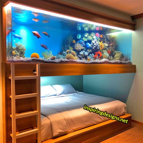 These Stunning Aquarium Beds Let You Sleep with the Fishes, but in a ...