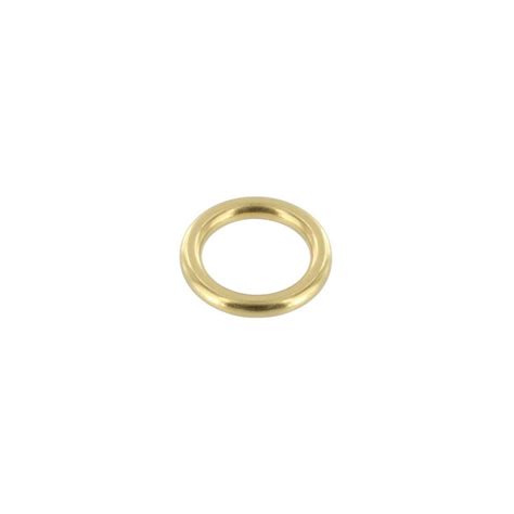 Or0 Natural Brass Thick O Ring Solid Brass Ll Multiple Sizes