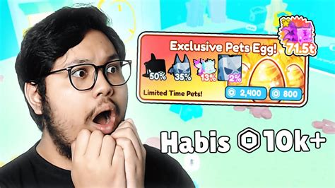 AKU HABISIN 10K ROBUX UNTUK EXCLUSIVE DAN MYTHICAL UPDATE TERBARU PET