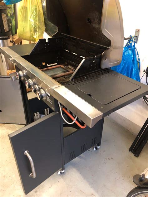 Grillmeister Gasgrill 3plus1 Brenner 14 4 Kw Edelküche