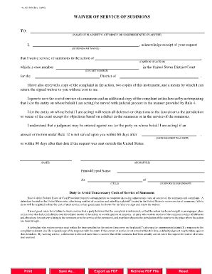 Service Waiver Form Complete With Ease AirSlate SignNow