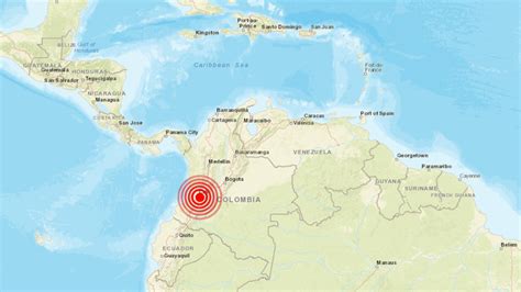 Un Sismo De Magnitud 5 4 Se Registra En Colombia Rt