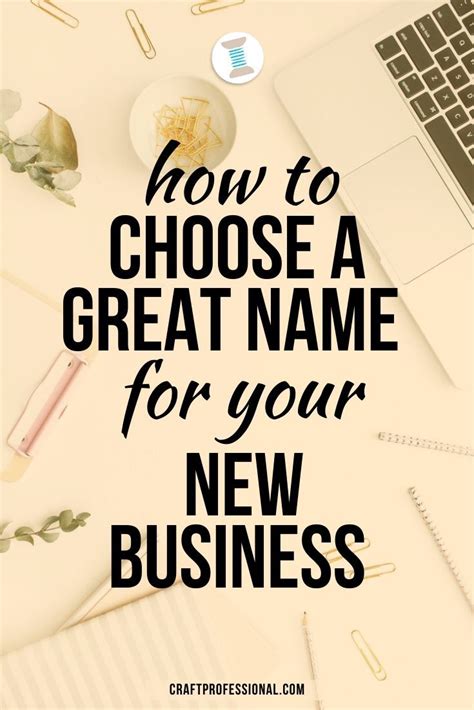 Craft Business Name Ideas: How to Choose the Perfect Name