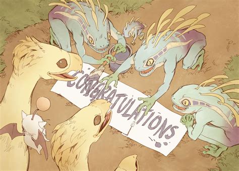 Blizzard Entertainments Congratulations Card To Yoshi P Rffxiv