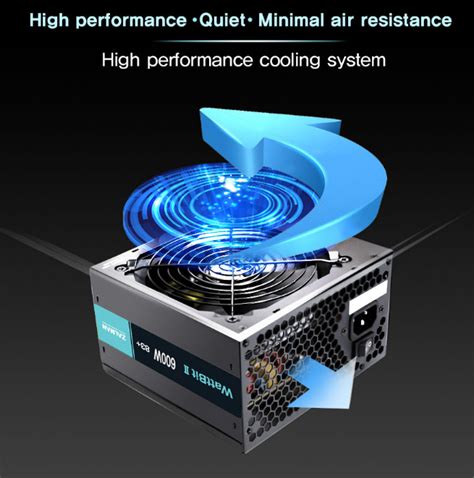 ספק כוח למחשב נייח 600 וואט זלמן Zalman ZM600-XEII 600W Power Supply
