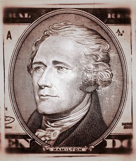 Alexander Hamilton 10 Dollar Bill Illustrations, Royalty-Free Vector ...