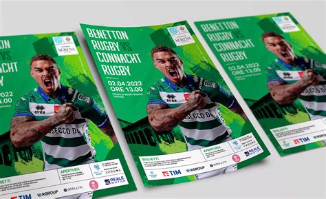 Grafica Comunicazione E Gestione Social Benetton Rugby Perazza