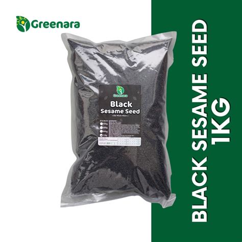 Jual Black Sesame Seed 1kg Wijen Hitam 1kg Shopee Indonesia