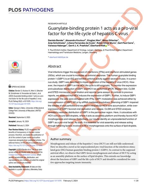 Pdf Guanylate Binding Protein Acts As A Pro Viral Factor For The