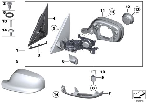 51162993446 Genuine BMW Set Covers Housing Bottom BMW Parts Deal