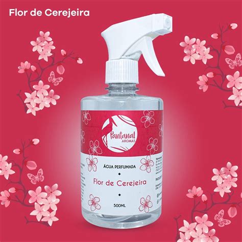 Gua Perfumada Aroma Flor De Cerejeira Ml Pantanal Aromas Submarino