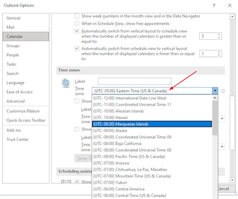 How To Change Time Zone In Outlook Calendar Invite Printable Forms