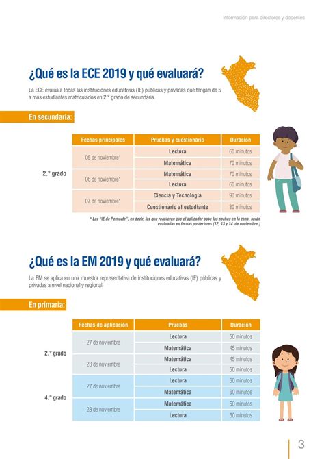 ORIENTACIONES PARA LA EVALUACIÓN CENSAL Y MUESTRAL DE ESTUDIANTES 2019