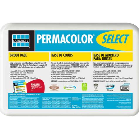 Laticrete Permacolor Select Grout Base