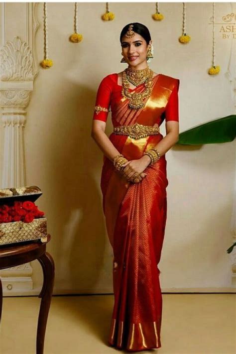 Top 15 South Indian Bridal Saree Red Saree Wedding Kerala Wedding