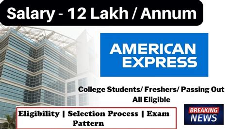 American Express Recruitment 2024 American Express Off Campus Drive