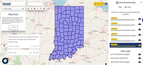 Download Indiana Counties Gis Data United States Railways Highway