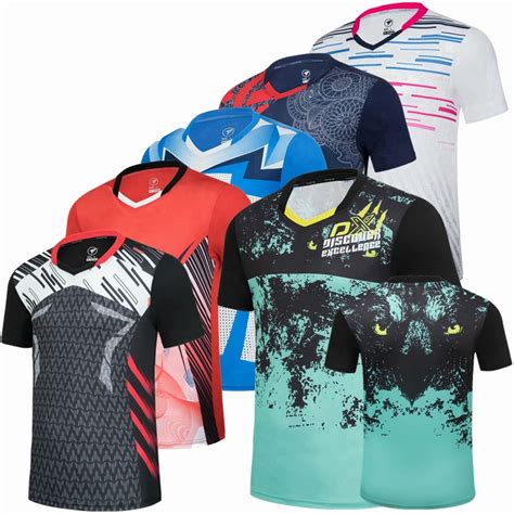 2022 Camisa De Badminton Esportes Das Mulheres Dos Homens Marca Secagem