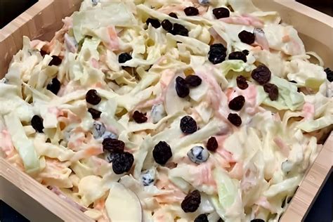 Salada De Repolho Americana Uma Salada Diferente E Muito Gostosa Para