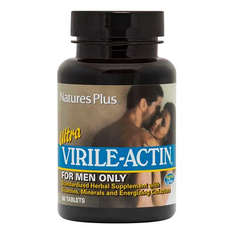 Buy Natures Plus Ultra Virile Actin For Men Only 60 Tablets Online At