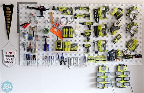 21 Best Garage Pegboard Ideas for a for Neat and Tidy in 2023