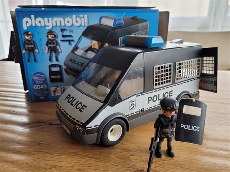 Playmobil Polizei Mannschaftswagen Mit Licht Sound Kaufen Auf Ricardo